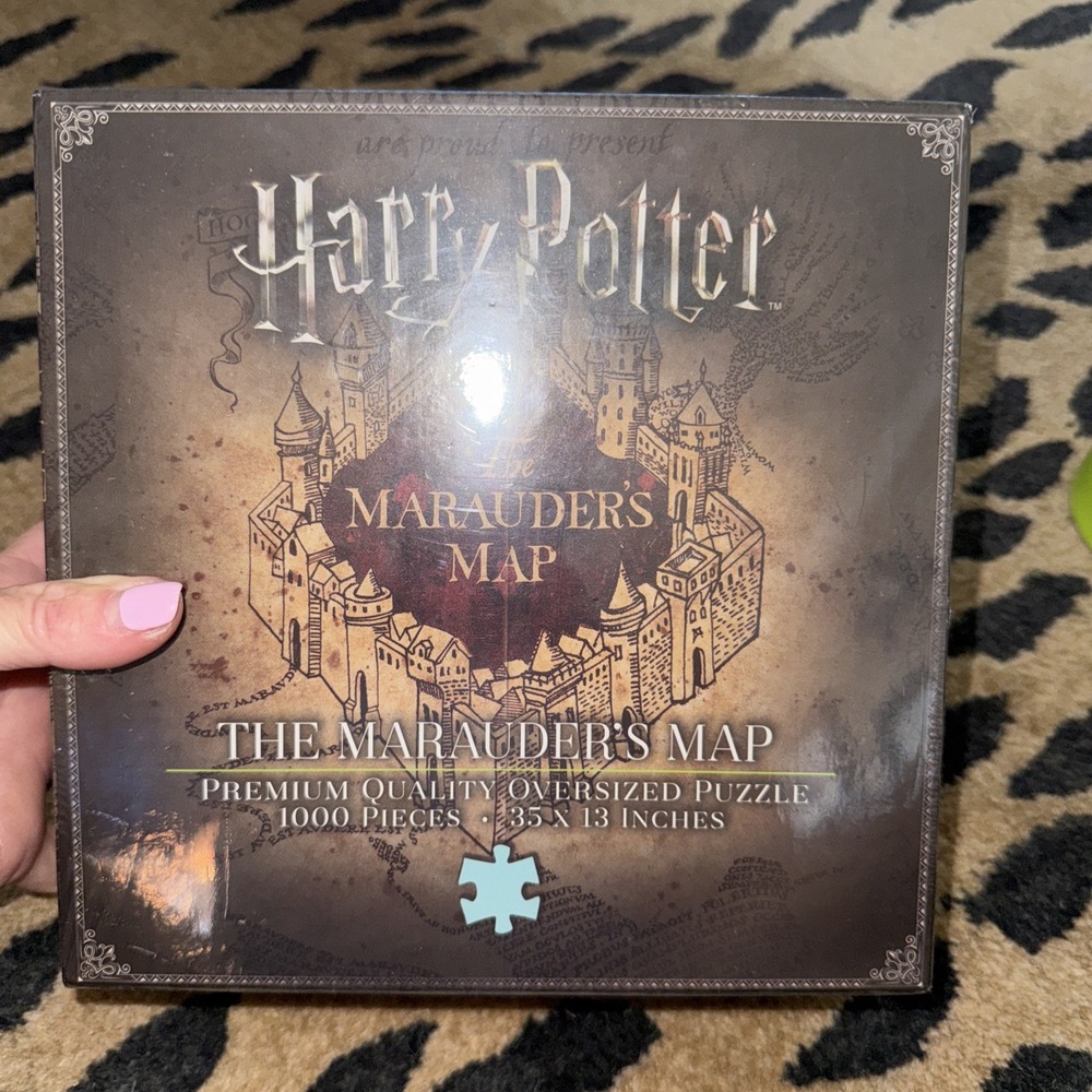Harry Potter MARAUDER'S MAP Premium‎ Jigsaw Puzzle (1000 Pieces) Sealed NEW 4144